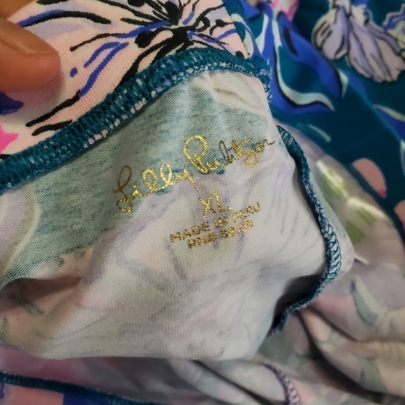Lilly Pulitzer Vanya leggings girls Flare sz XL - Picture 4 of 8